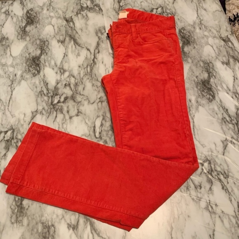 J. Crew Women's Red Jeans
